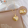 COLLIER CŒUR OUVERT