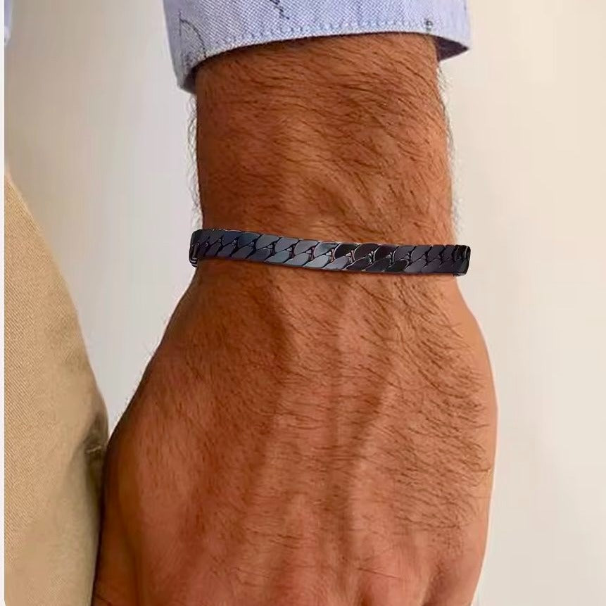 BRACELET CHAÎNE CUBAINE