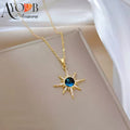 COLLIER ÉTOILE BLEUE