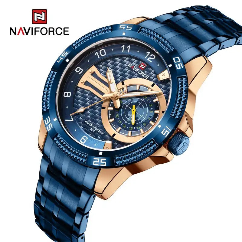MONTRE NAVIFORCE BLEUE RF 6004