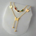 COLLIER TRIPLE COULEUR