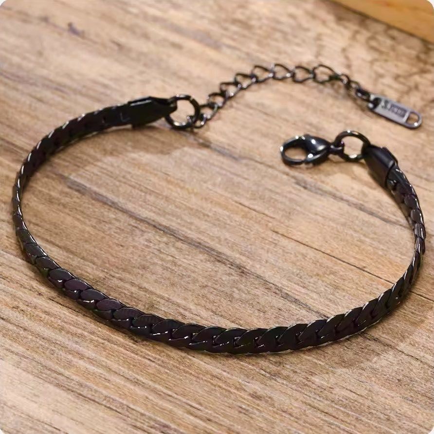BRACELET CHAÎNE CUBAINE