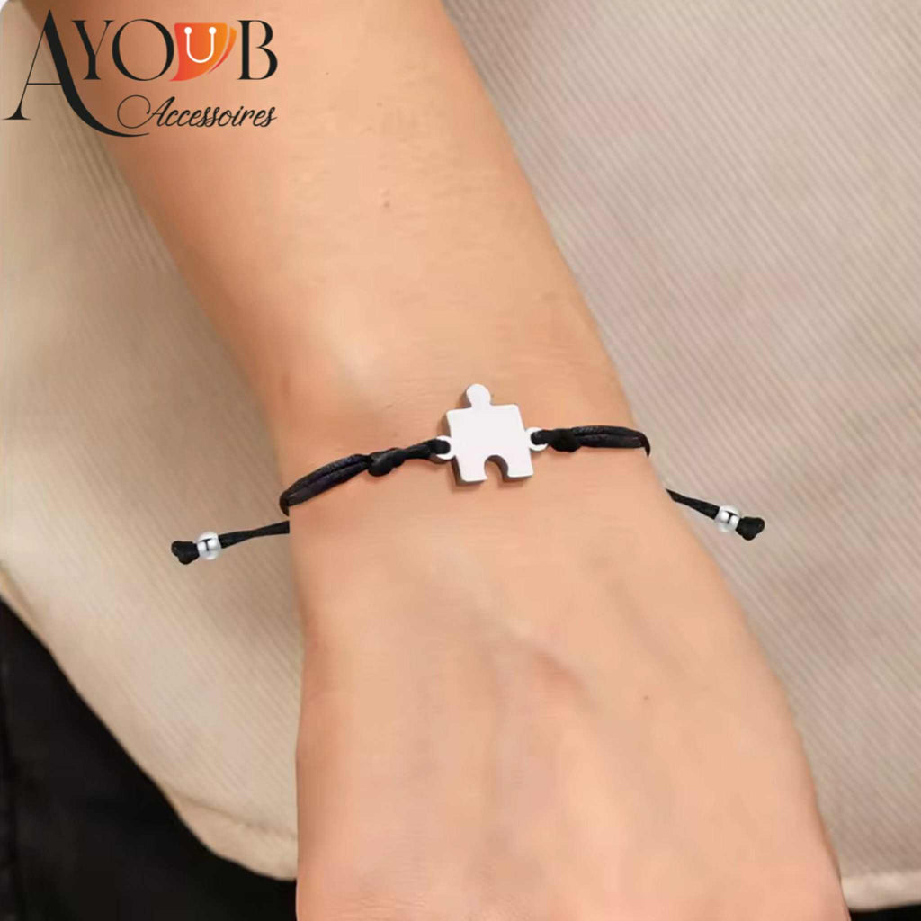 PUZZLE MATCHING BRACELET
