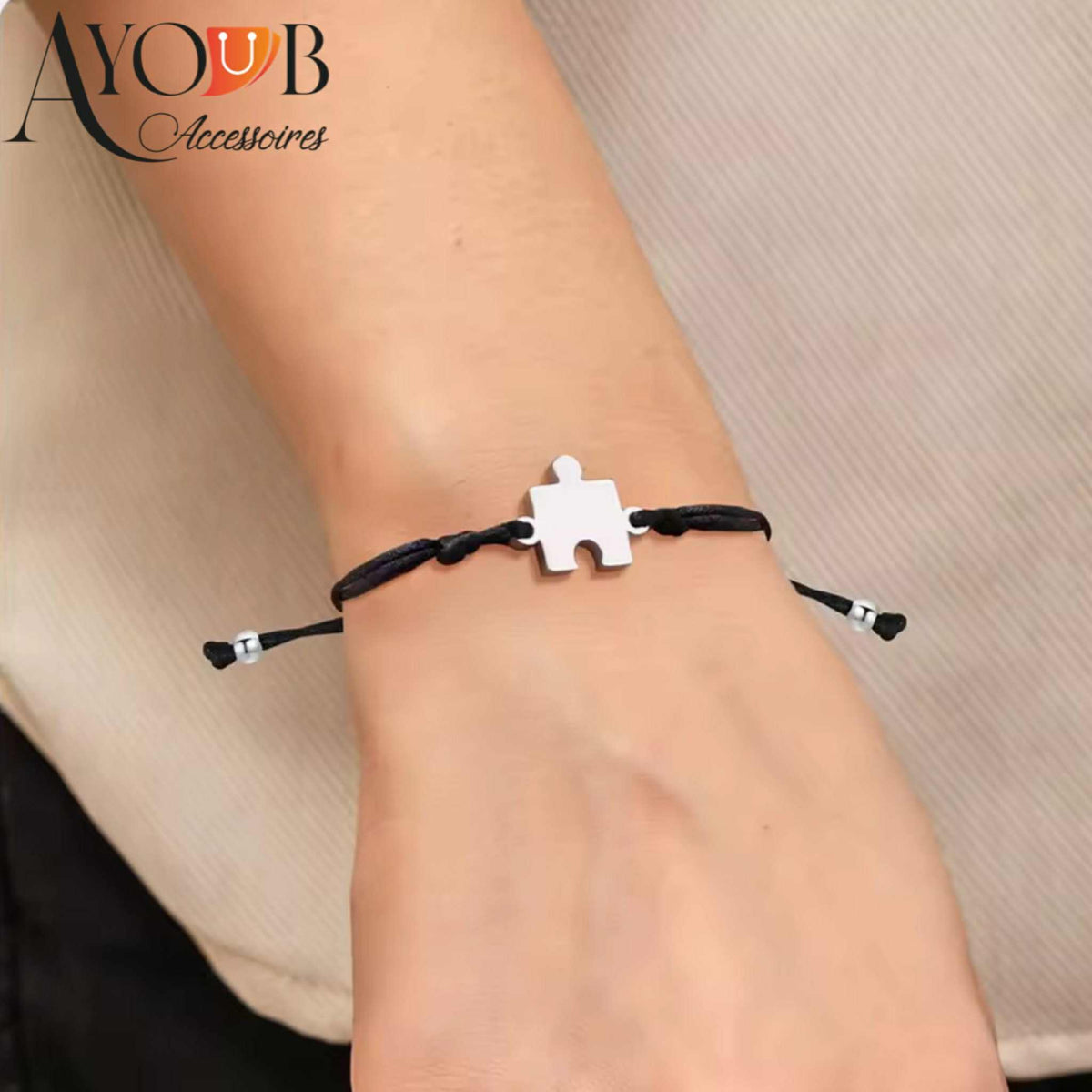 PUZZLE MATCHING BRACELET